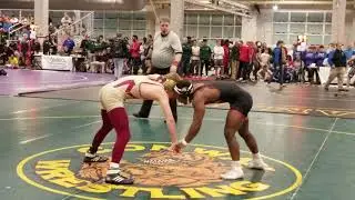 Lance Robinson (St. Michael) vs. Horvath (Brother Martin) @ 2019 Louisiana Classic