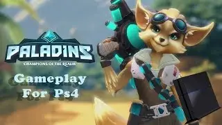 Paladins Ps4 Beta game | Пип gameplay | + Коментарии