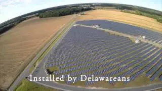 Stunning Aerial Views Of DEC's Georgetown Solar Farm
