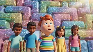 Fall Guys Wobbly Bean rodó por un laberinto | Rimas y Canciones para Niños