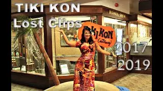 TIKI KON Extras 2017-2019 Vintage Tiki Portland Oregon Convention