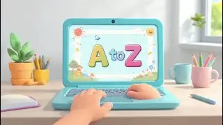 My First ABC Dictionary 📖 | Visual Learning A-Z | Best Preschool Video   #abcd