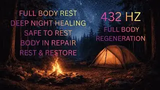 432Hz Full Body Regeneration Deep Healing Music / Gentle Mind-Body Healing Frequency 3Hrs Relaxation