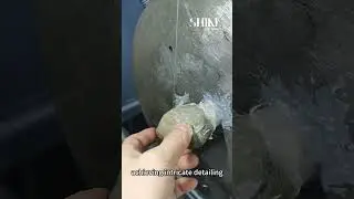 Precision Gem Cutting with Circular Diamond Wire #cuttingmachine #diamondwiresaw
