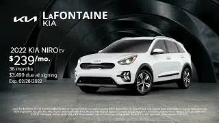 FEBRUARY 2022 OFFER: Lease a New 20-22 KIA Niro EV for just 239 a month