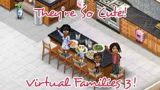 Возможно, моя самая любимая семья всех времён! | Just Gaming - Virtual Families 3 | Эпизод 3