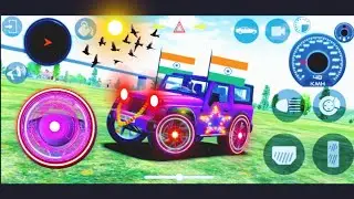 indian cars simulator 3d: modified thar suv driver (gadi wala game) - car game android game 2025