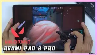 REDMI PAD 2 PRO VALORANT Gaming Test | Snapdragon 7s Gen 2 | 144Hz Display