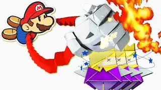 All Boss Knockouts Animations in Paper Mario The Origami King (Special Moves / Attacks / All Stars)