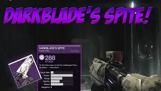 Destiny - How To Get Taken King Strike Weapon Darkblade's Spite