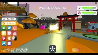 Secret code pet in ninja clicking simulator!!!