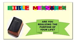 Are you realizing the purpose of your life? | christian short messages | El Shaddai Worship Channel