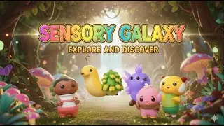 Baby Sensory Stimulation Bedtime calming video 🌈✨Mix Dance 3D Baby Sensory Galaxy🌞🍉