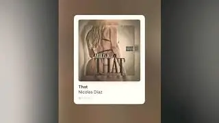 Nicolas Diaz That Explicit (Audio)