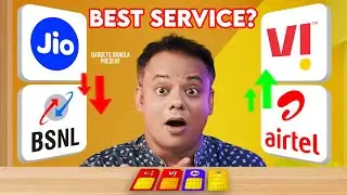BSNL vs Jio vs Airtel vs Vi - Which is Better in 2024 ! BSNL 4G, 5G New Update News !