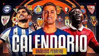 🗓️ ANÁLISIS DE CALENDARIO (JORNADAS 23-26) | EQUIPOS MÁS Y MENOS RECOMENDABLES EN FEBRERO 🗓️