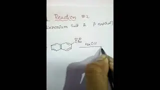 Coupling Reaction #2 | Benzenediazonium salt with Beta-Napthol | Organic Chemistry |