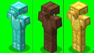 Minecraft Green Screen Armour Animation