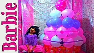 Huge Barbie Balloon Cake Videos Ever The Worlds Biggest Surprise Cake Giant Kids Balloons and Toys