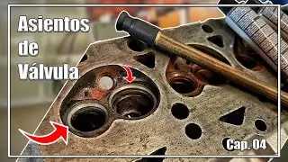 Como esmerilar válvulas de culata | Restauración Fiesta Mk1 | Cap 4