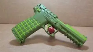 Kel-Tec PMR-30 with Zombie & Army Man Green Cerakote