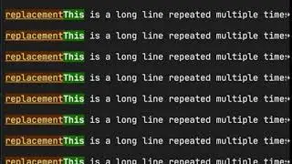 emacs: emulating evil mode's visual search/replace
