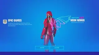 *UNLOCKING* The Neon Wings Back Bling In Fortnite...!!!