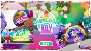 GIVEAWAY!! Pride Month & Arcadia countdown, Overlook Bay, Roblox