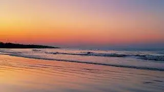 Serene Ocean Horizon 4K Sunrise Waves for Deep Sleep Focus and Relaxation