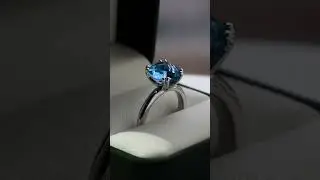 Blue Topaz Ring