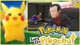 Pokemon Let's Go Pikachu & Eevee Walkthrough - 16 (Gym Leader Giovanni)