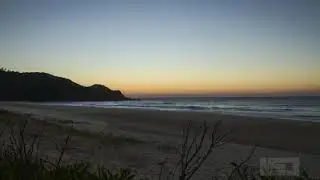 TIMELAPSE SUNRISE BOOMERANG BEACH
