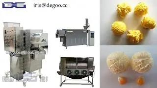 60-100kg/h Cretors  caramel popcorn production line from Jinan DG machinery co.,ltd