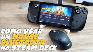 Como USAR MOUSE BLUETOOTH no STEAM DECK