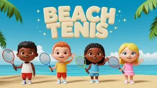 BEACH TENIS COM OS AGITADINHOS - APRENDA AS LETRAS DO ALFABETO NOS EPORTES CANTANDO COM A GENTE