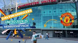 Calvin Unboxes &ndash; Manchester United Junior Membership Pack 2024/25