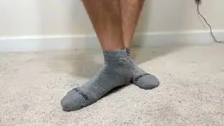 Wide Open No Show Men's Merino Wool Socks   Everyday Wide Ankle Socks for Wide Feet