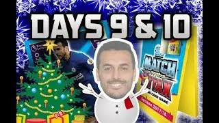 DAYS 9 & 10!!! | MATCH ATTAX 2017/2018 - ADVENT CALENDAR OPENING