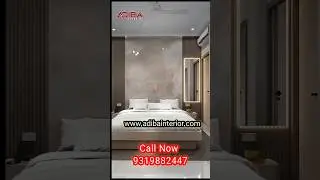 New UV Marbel sheet Creative Room Design with WPC Louvers - #shortvideo #trendingshorts #ytshorts