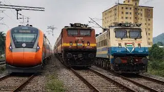 Vande Bharat Express, Superfast & MEMU | High-Speed Indian Railways Action