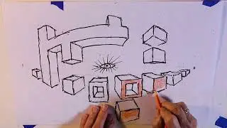 Curved-Line Perspective Drawing | How to Draw Using Perspective with Dick Termes