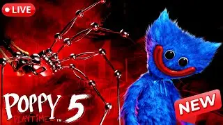 🔴*ALL NEW* POPPY PLAYTIME CHAPTER 5 LIVE COUNTDOWN & GAMEPLAY!