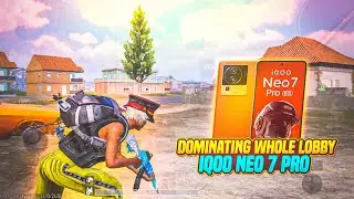 DOMINATING WHOLE LOBBY 💥 IQOO NEO 7 PRO SMOOTH + 90FPS PUBG / BGMI TEST 2023⚡5 FINGER GAMEPLAY