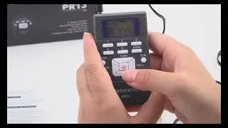 PR13  Radio Fm Portatil Mini Est&eacute;reo Con Aud&iacute;fono Retekess Pr13