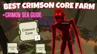 ЛУЧШИЙ путеводитель по ферме Crimson Core и Crimson Sea | Rogueblox