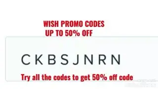 Wish promo code 2020 {100% working } jun 2020 wish promo codes