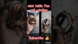 👉table fan coil winding | table fan coil heating problem 👈#shortvideo