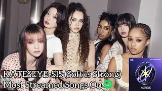 KATESEYE-SIS (Soft Is Strong) EP Most Streamed Songs On Spotify