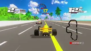Formula Retro Racing (PS4) start