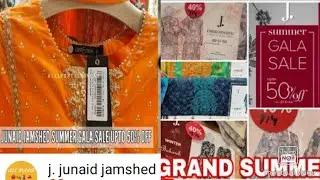 j.junaid Jamshed sale2022/ 50%30%20off /j. summer Gala sale/j.sale 50%off unstitch and stitched